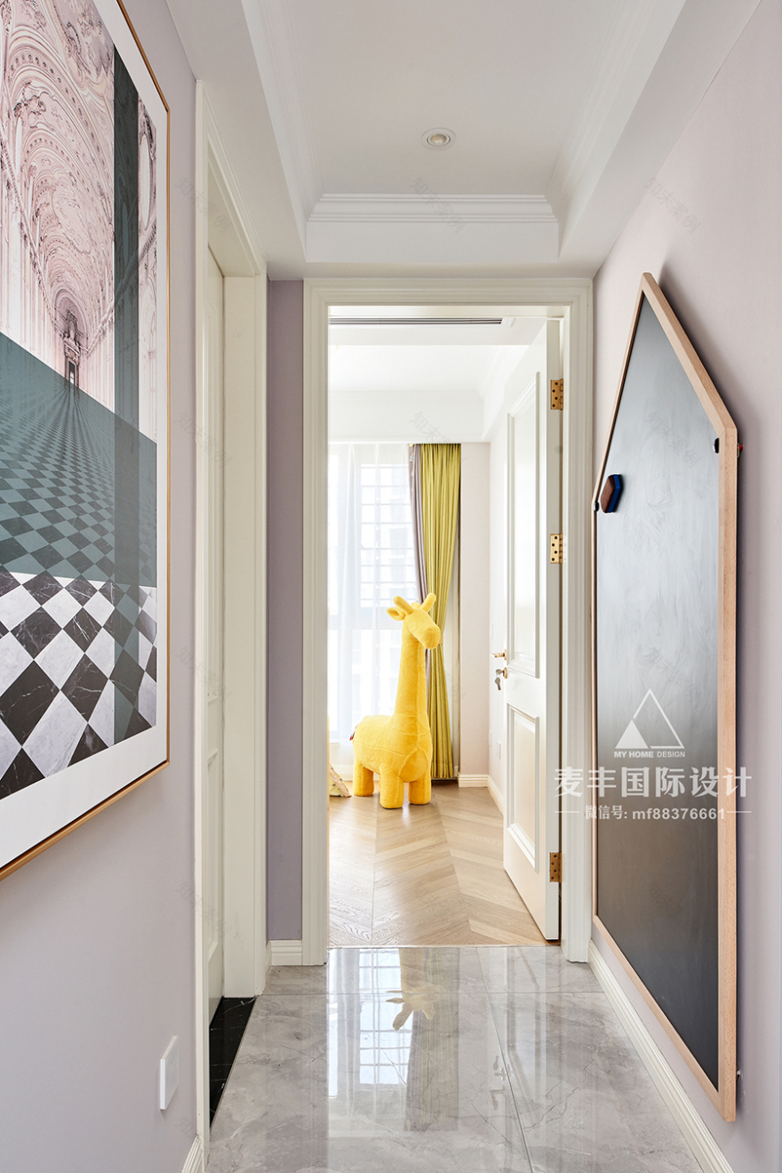 麦丰国际设计丨平层丨【麦丰作品】至简清纯·温柔明亮 124㎡轻奢小调-76