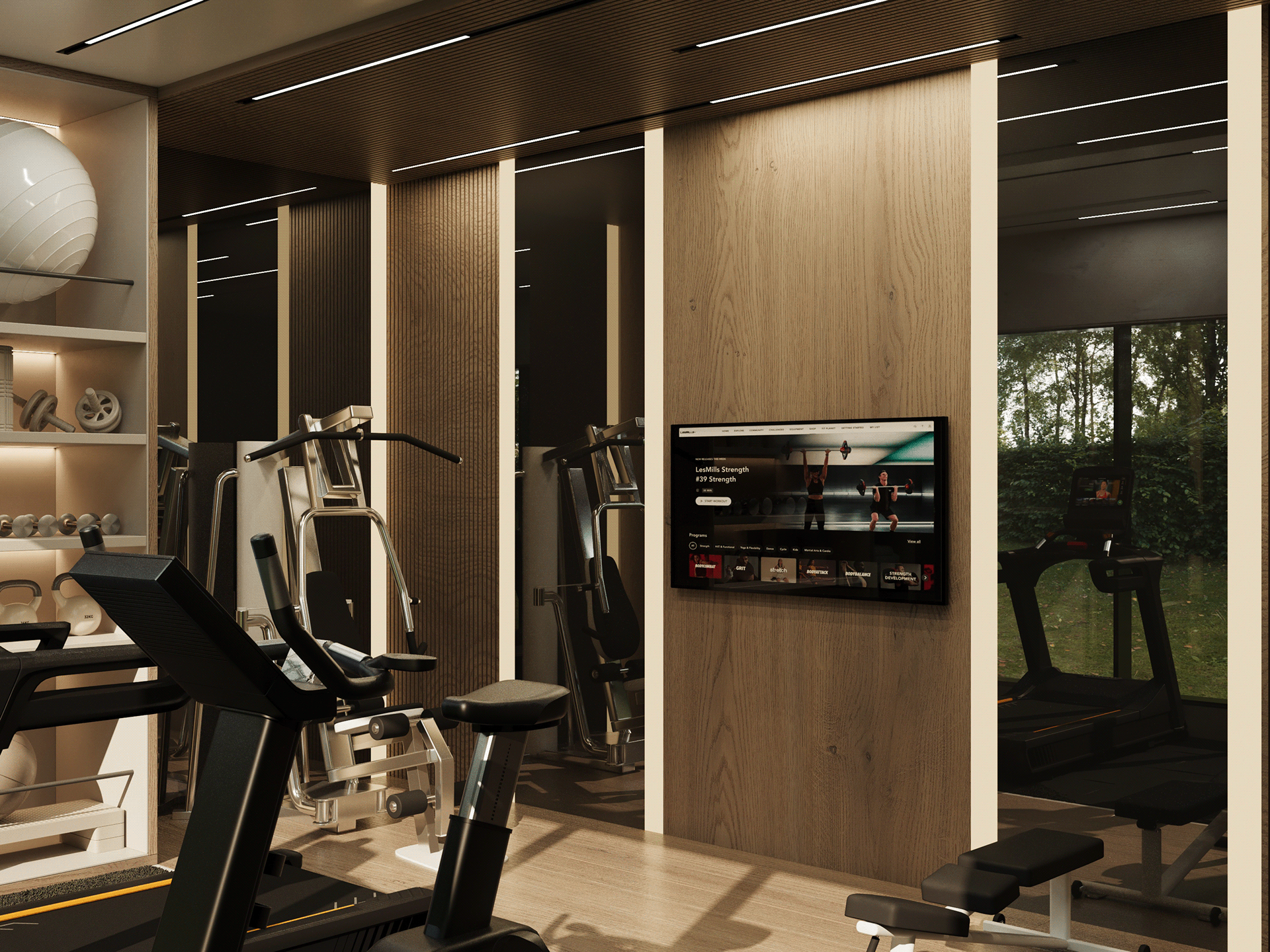 House Gym（小型家庭健身房）丨沙特阿拉伯-7