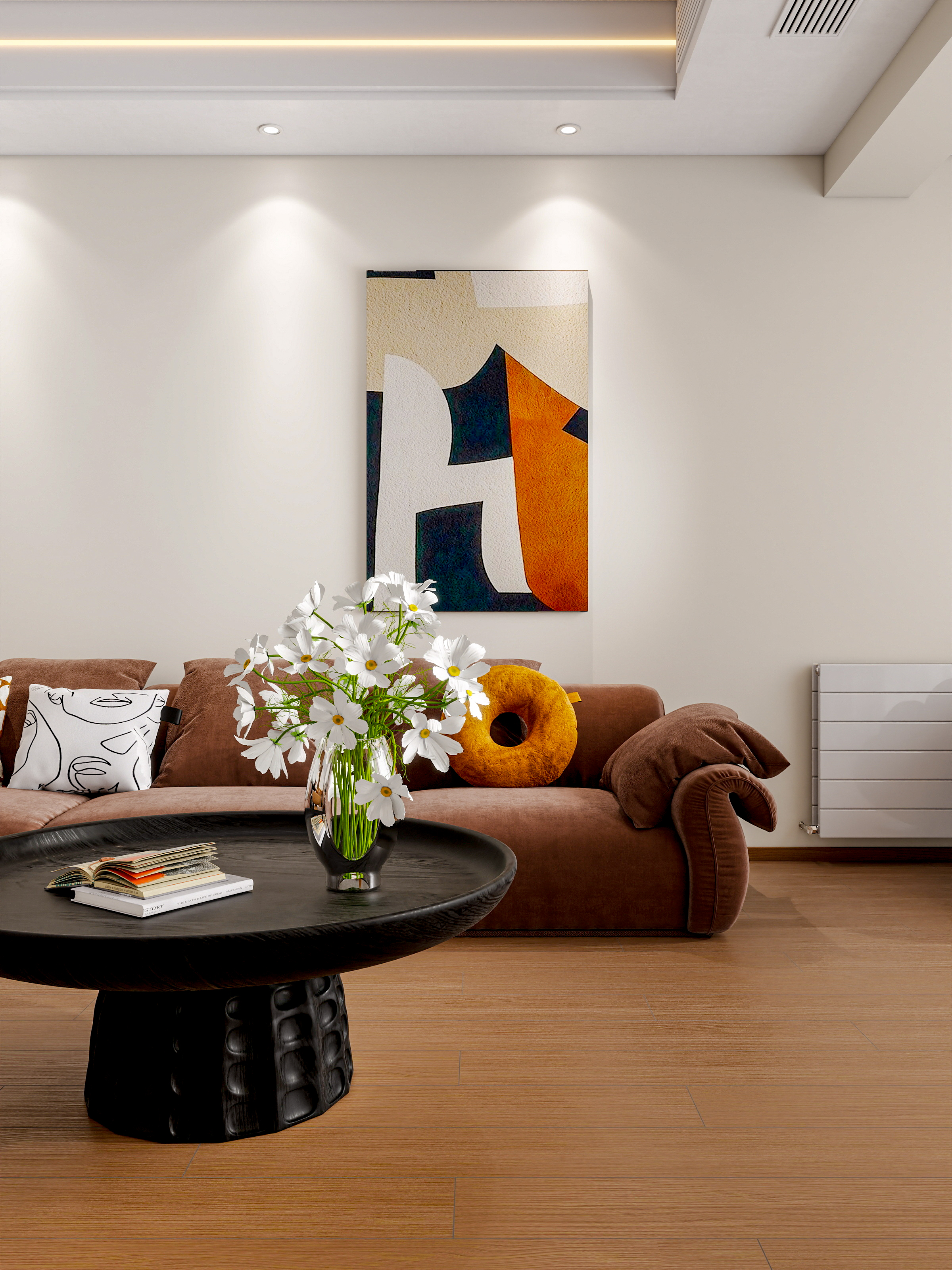 四川成都滨湖璟园（113平方中古风三居室）-6