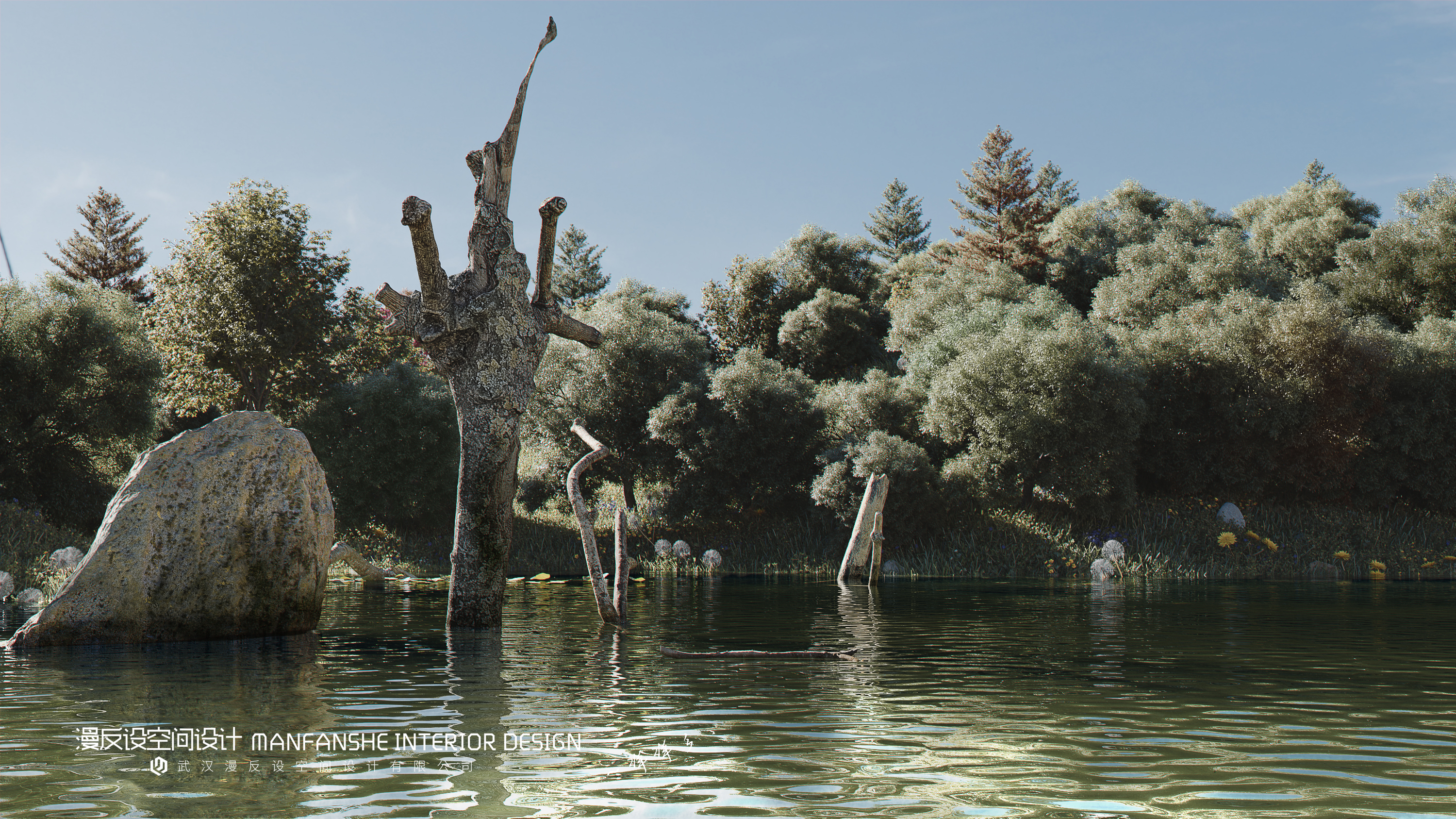 梦幻江山美人 | 3DMAX2020 打造绝美室内设计-4