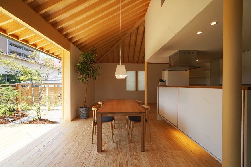 前橋の家/方形の平屋丨Mアトリエ 一級建築士事務所-5