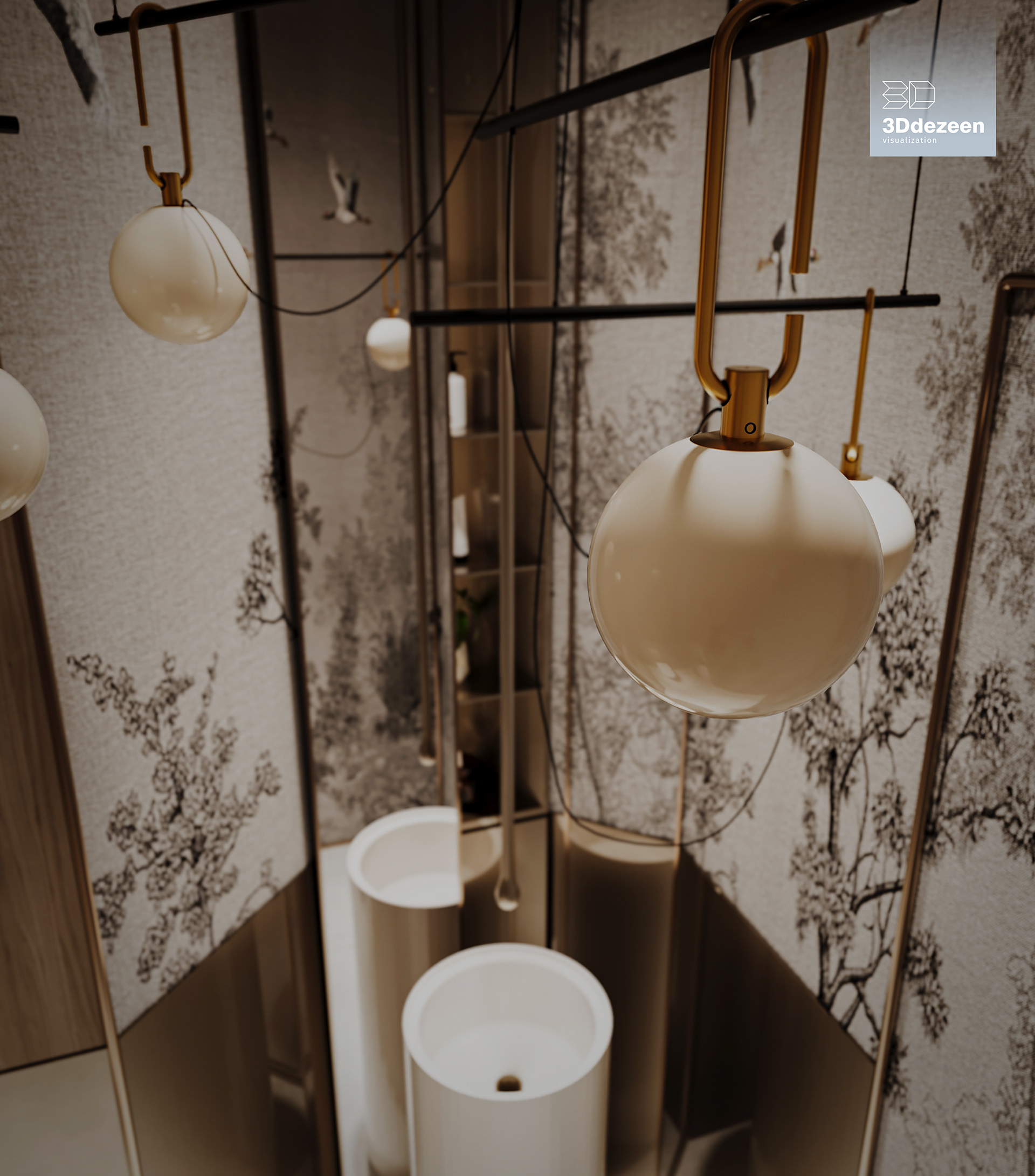 Miami Apartment 室内设计可视化丨美国-77