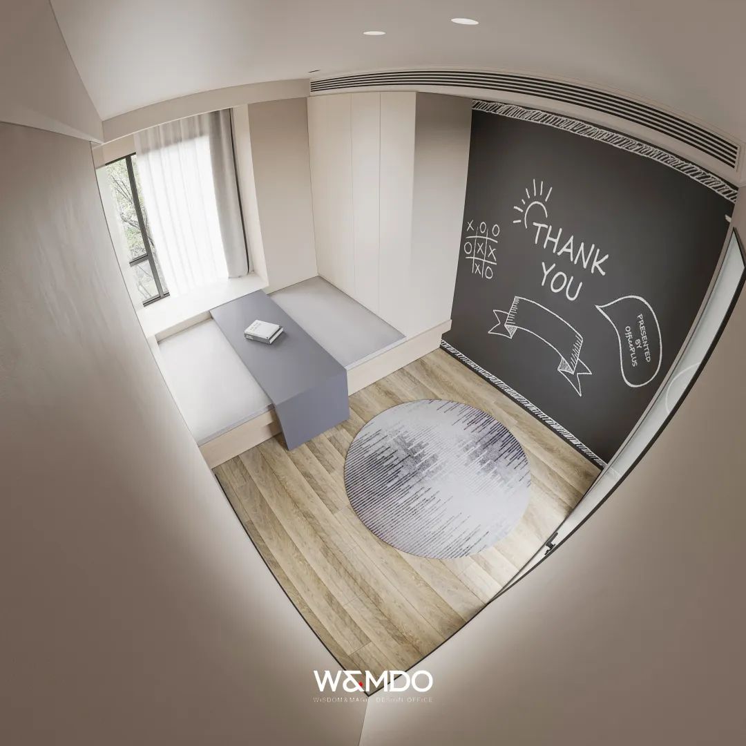 乐山大渡河府现代明亮家居空间设计丨中国乐山丨完美设计事务所-44