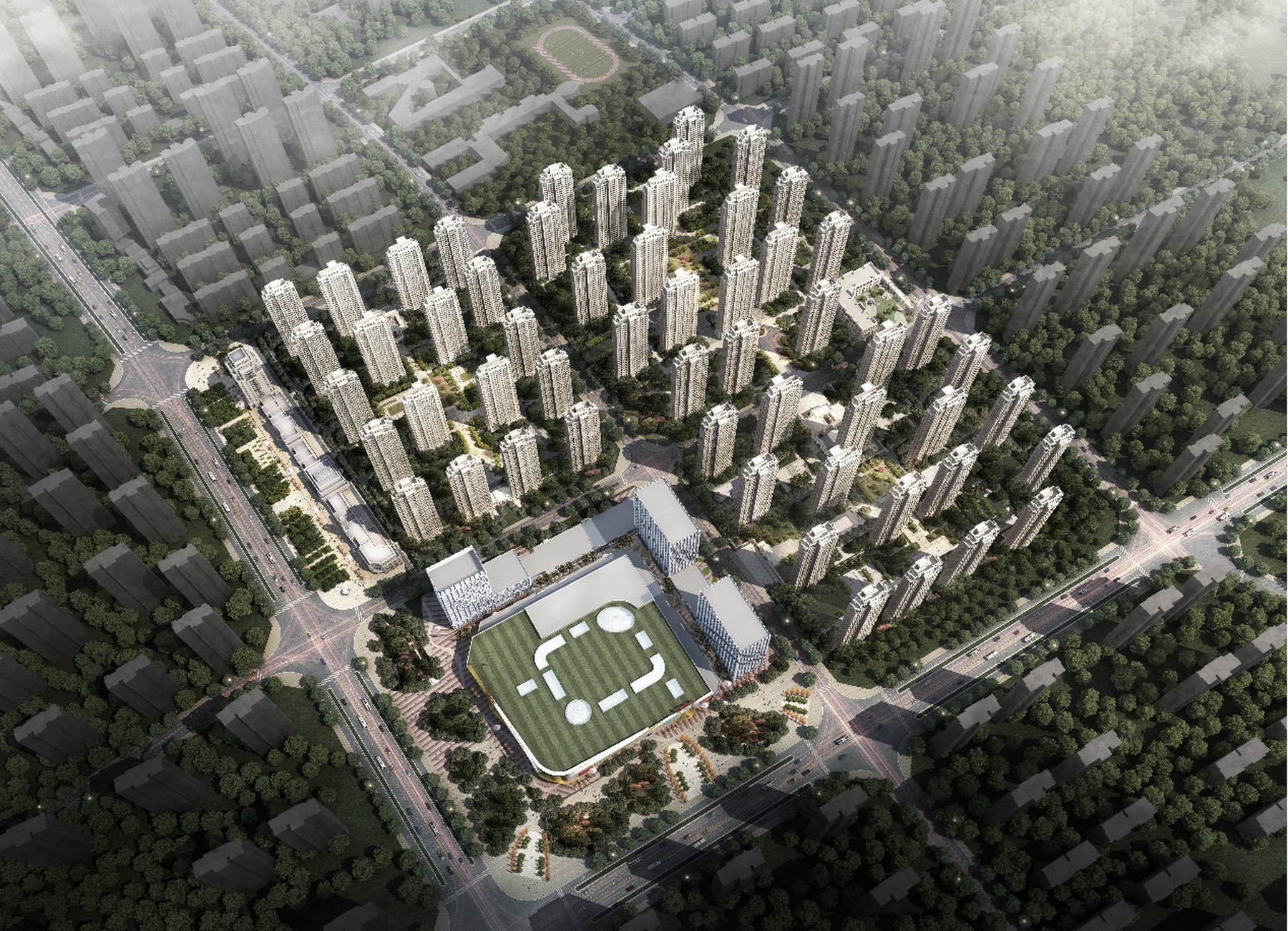  AAD长厦安基丨郑州·万科·溥天龙堂 建筑设计 丨中国郑州-21