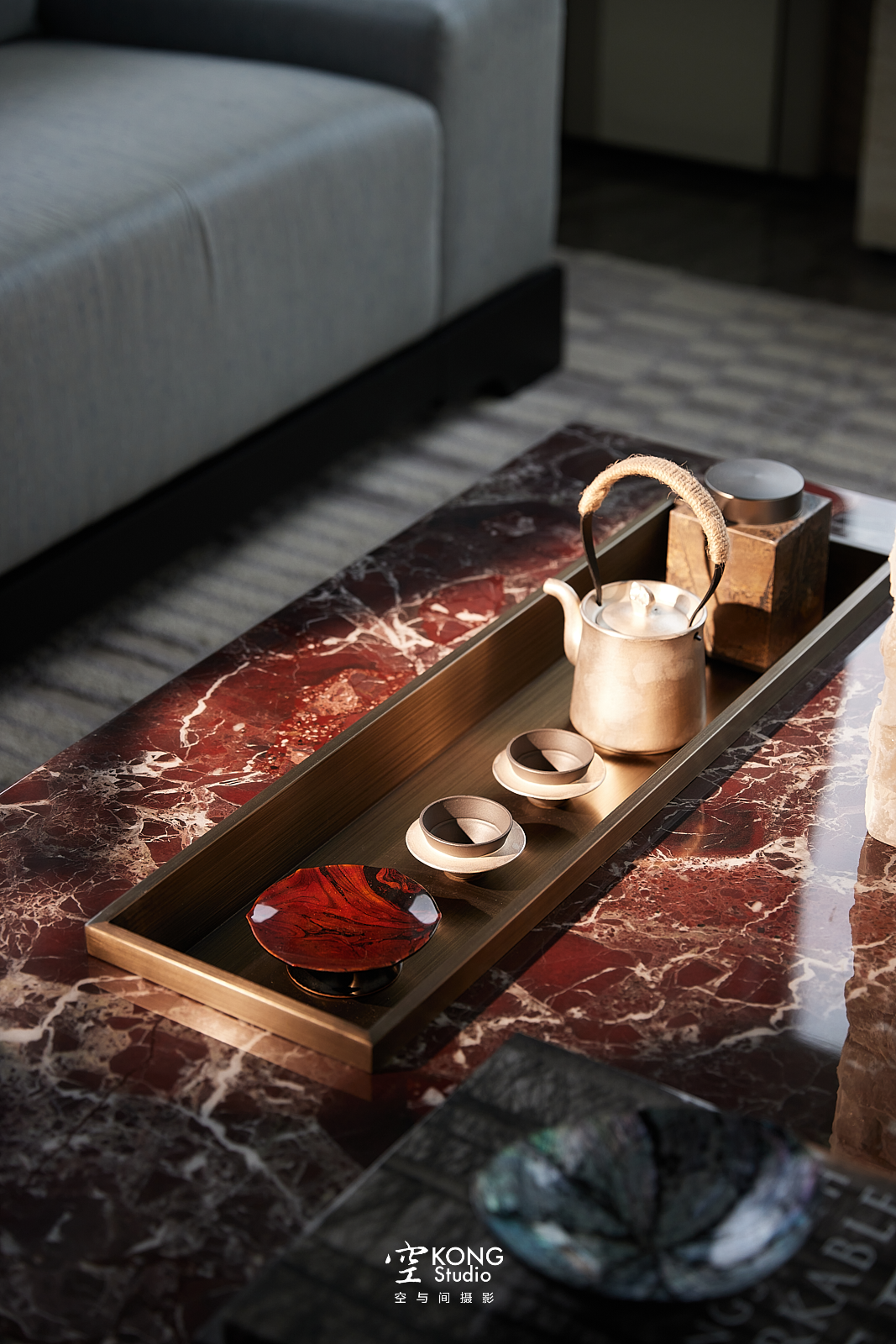 华润·上璟润府172户型样板间丨内构筑设计-10