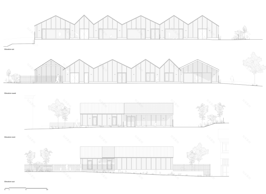 Leisure Center Jules Ferry School Group / DEMAIN-92