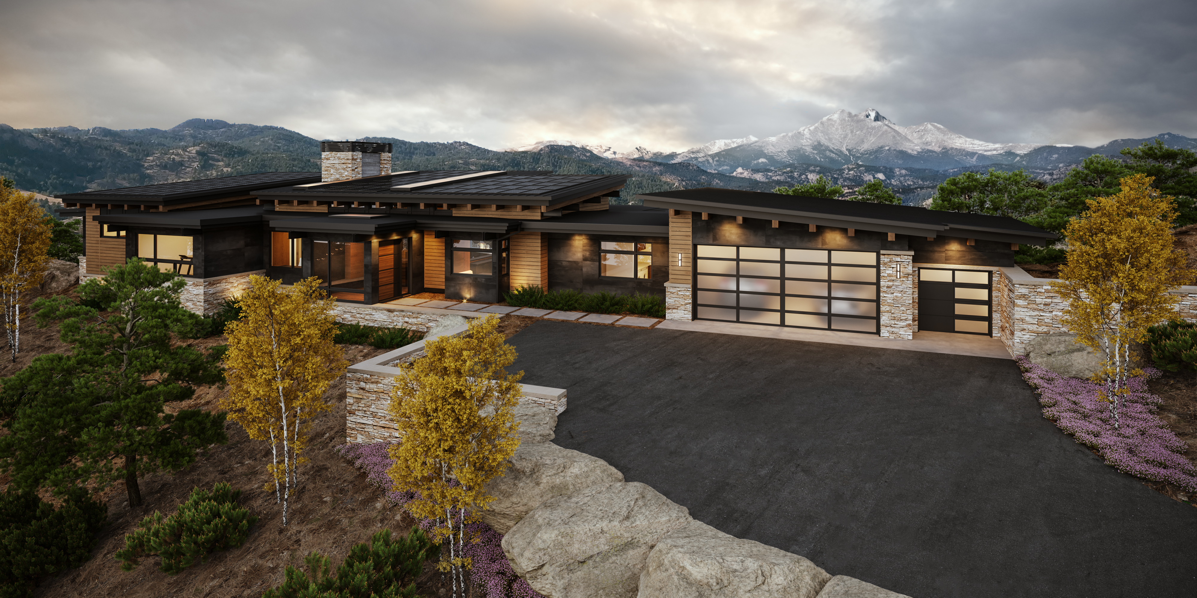 朗斯峰静修处丨Kelly and Stone Architects-14