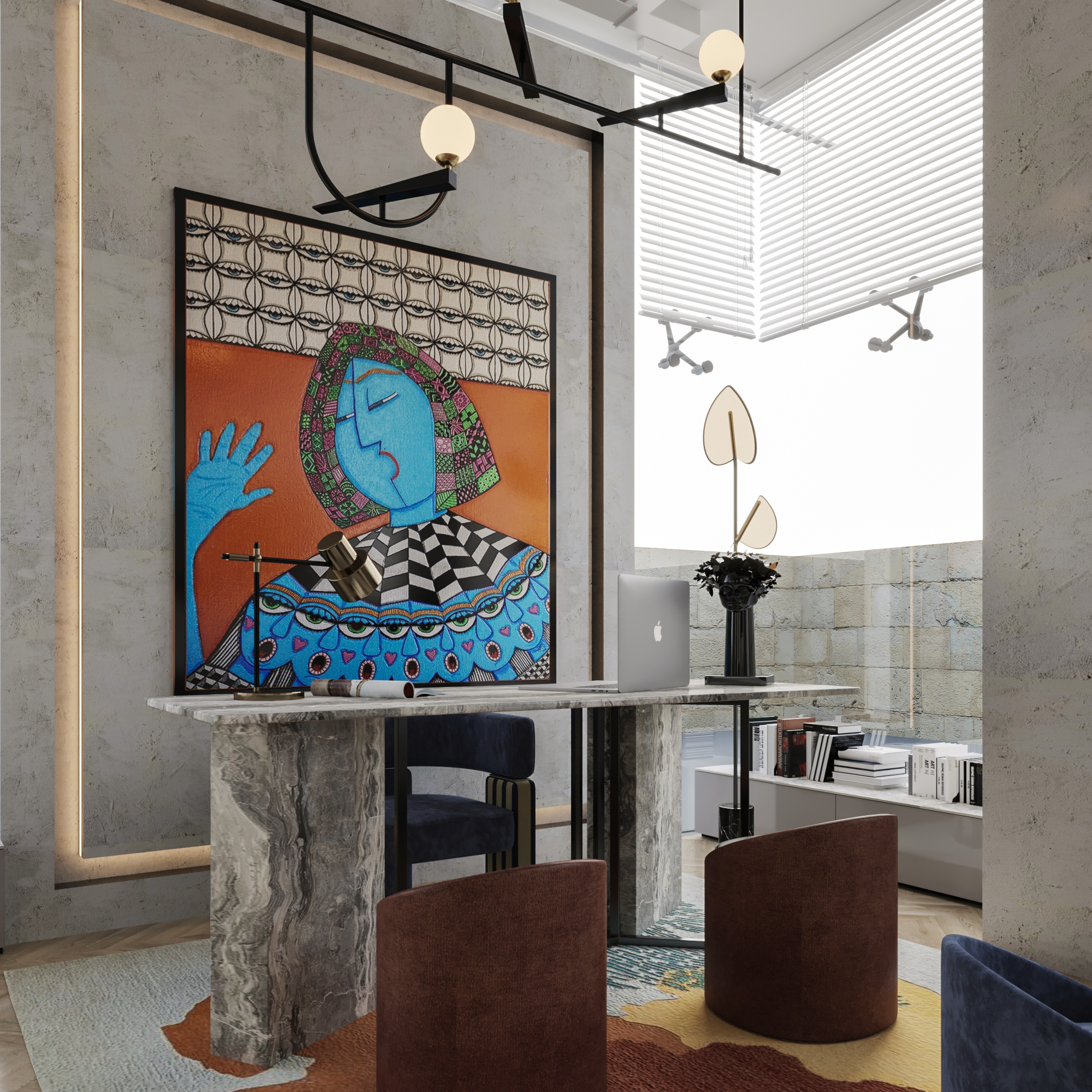 利雅得现代办公室丨沙特阿拉伯利雅得丨FIVE COMUNICATION CO.-0