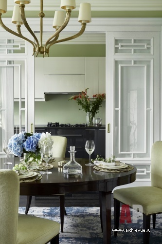 莫斯科 Патриарших прудах带阁楼的两层公寓设计丨俄罗斯莫斯科丨Зольтманн Инна-34