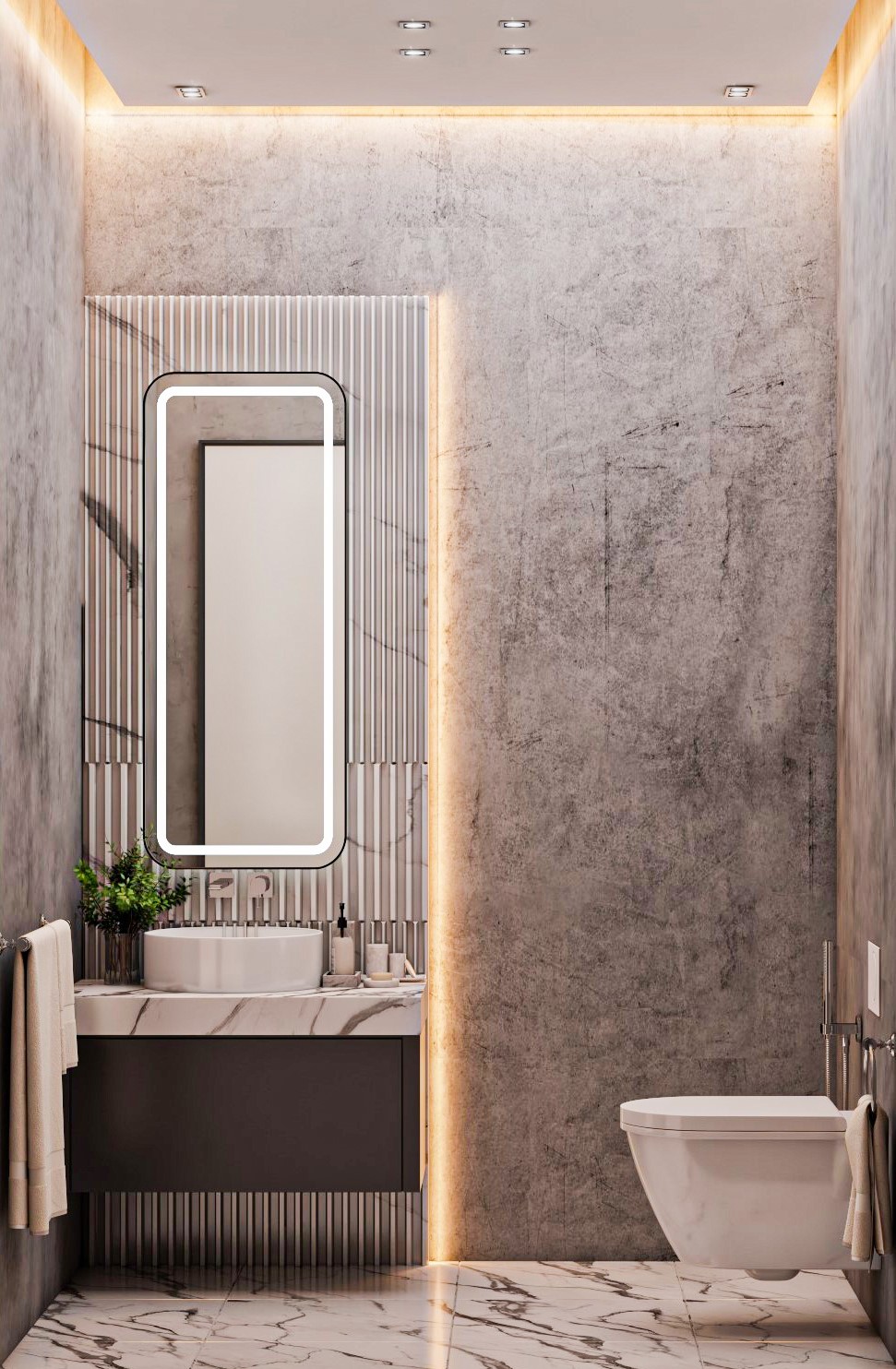 MEN WASHING AREA 设计丨3DMAX  VRAY  P.S-9