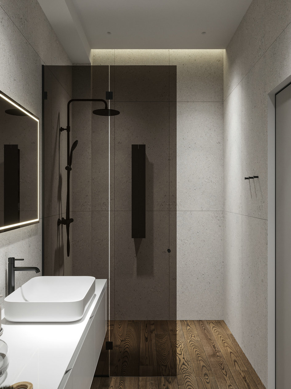 高级灰色系公寓设计-26