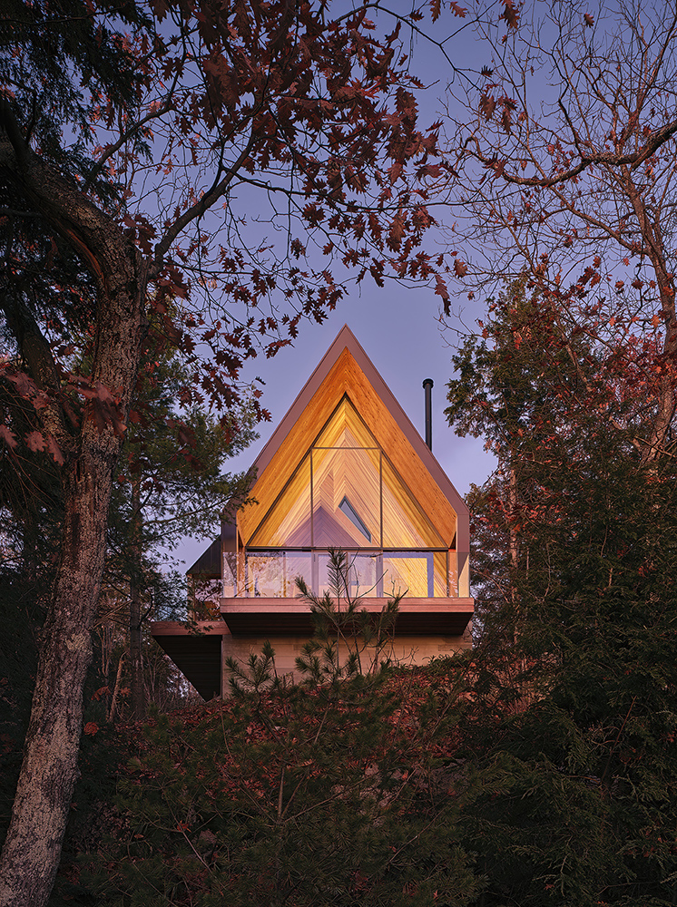 Doğayla Uyumlu Modern Bir Kaçış Noktası: Bunkie on the Hill - Arkitera-23