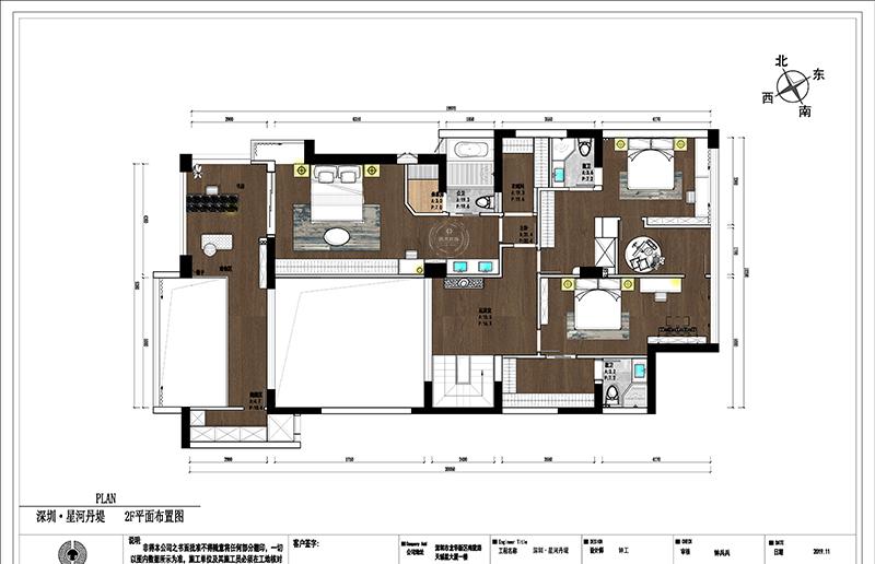 轻奢复式公寓，演绎现代色彩美学-2