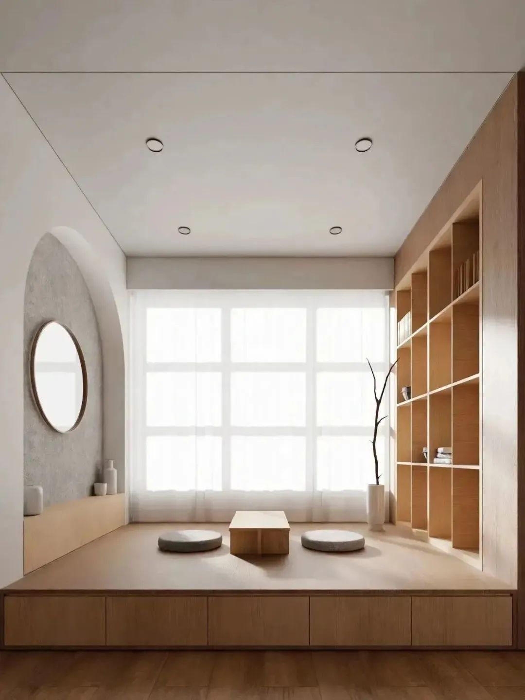 小卧室设计 · 榻榻米 VS 传统床,哪个更适合你?丨高灰别墅大宅设计-46