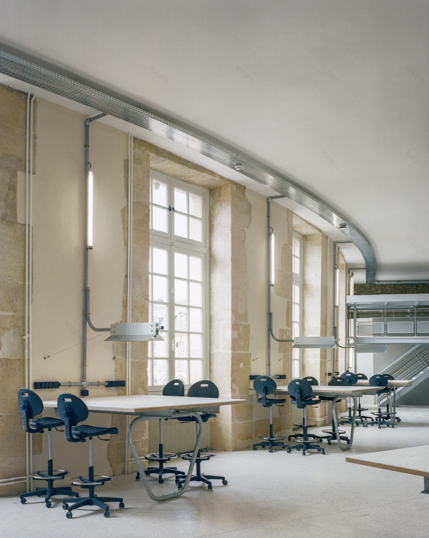 凡尔赛国立建筑学院工坊翻新丨法国丨minuit architectes-18
