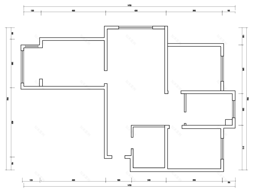 大同 90㎡养老住宅设计丨中国大同丨富华-1