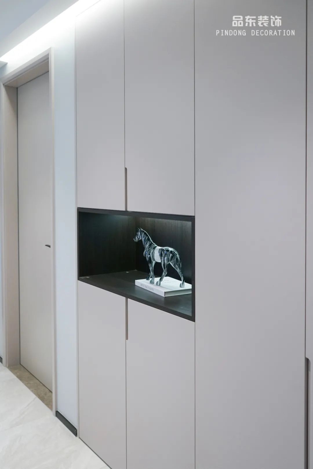 椒江山水润园 135㎡静谧之家丨台州品东装饰-53