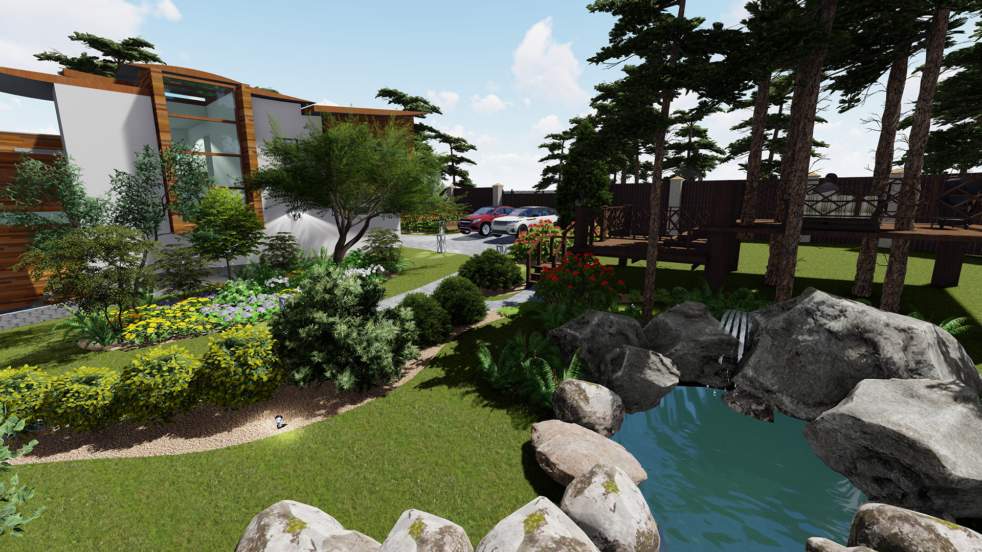 郊区房屋美化与绿化项目-21