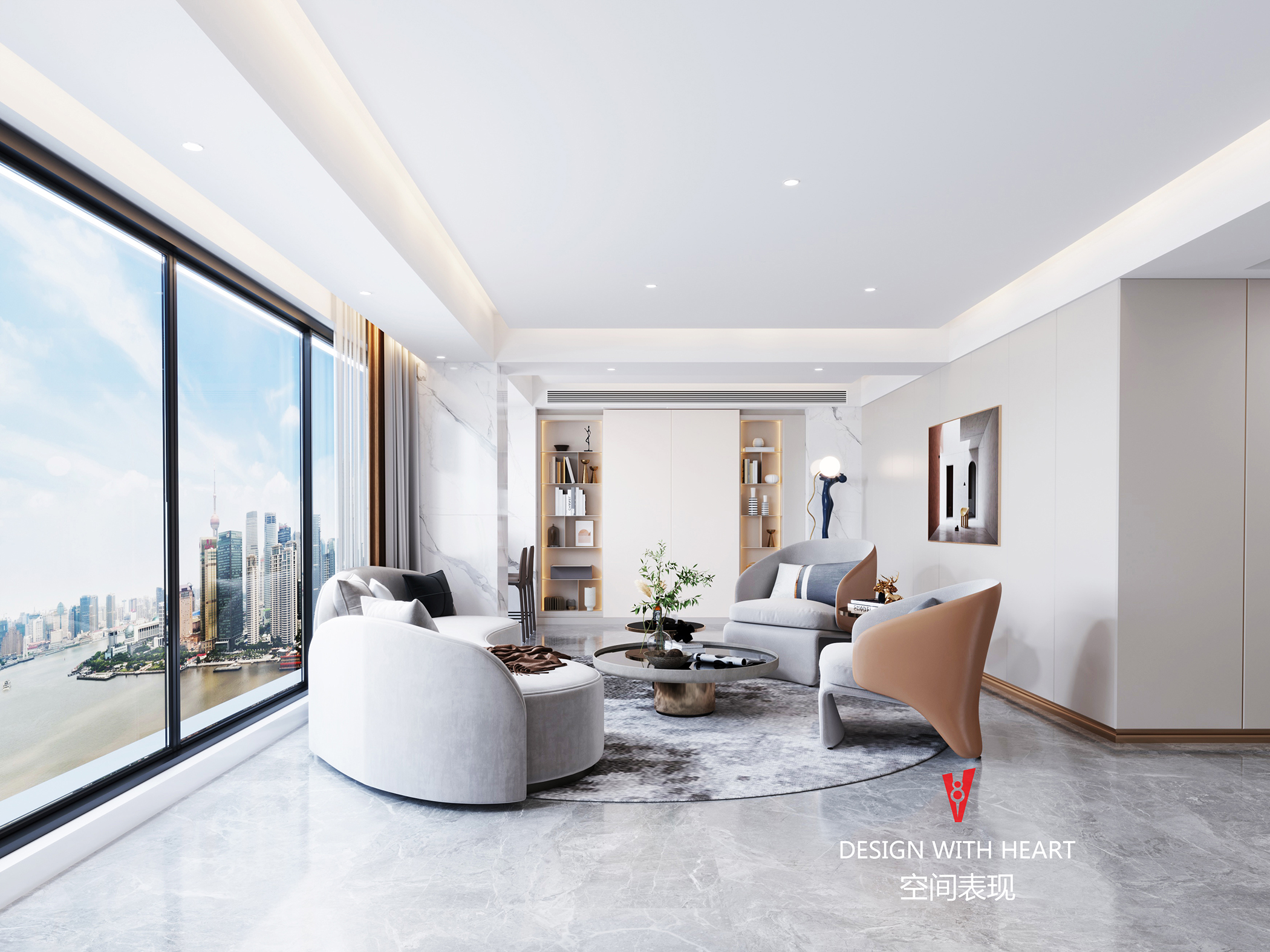 现代混搭风格的家装设计案例-3