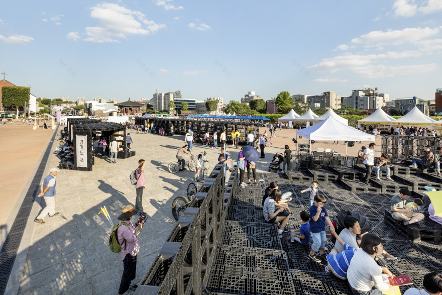 韩国书展装置 Pop-up City / HG-Architecture-14