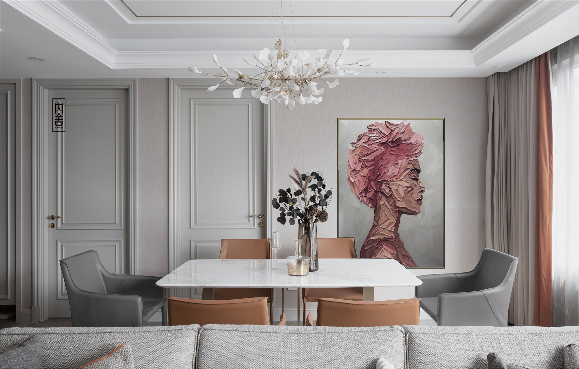 现代轻奢三室两厅设计丨申屠翰钰-16