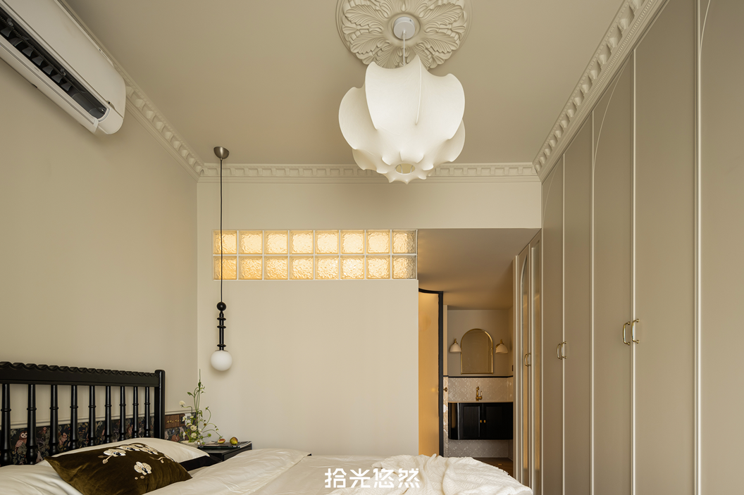 复古轻法式风格房屋设计-28