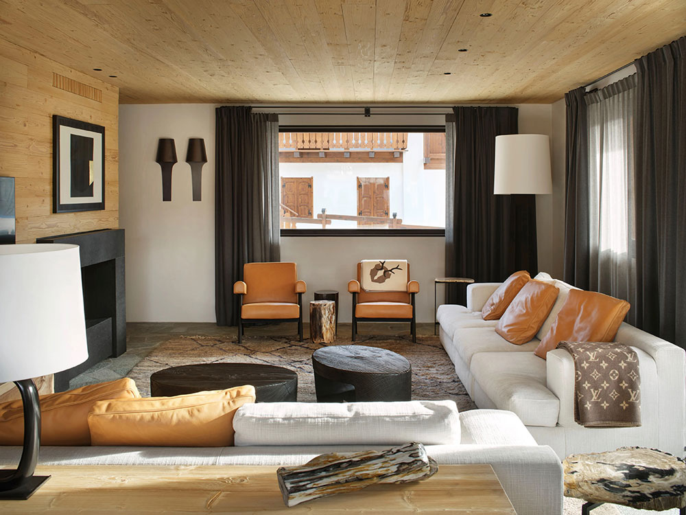 意大利阿尔卑斯山脉公寓的温馨优雅设计-5