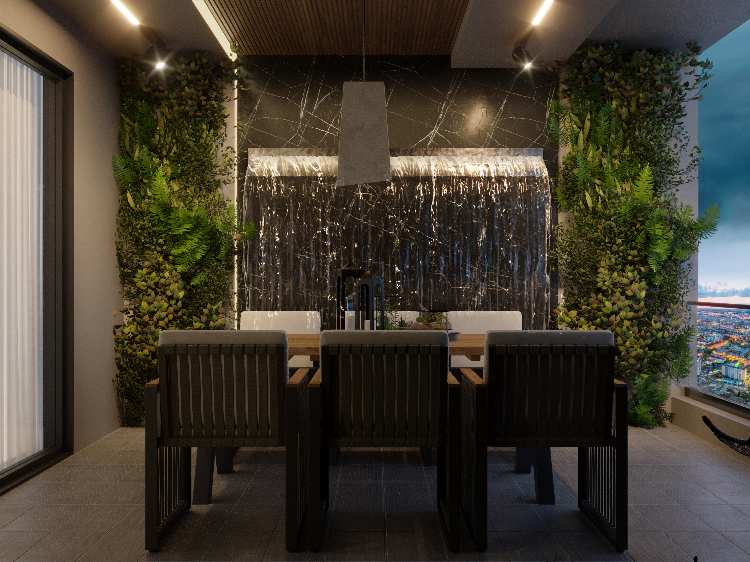 现代私人顶层公寓-21