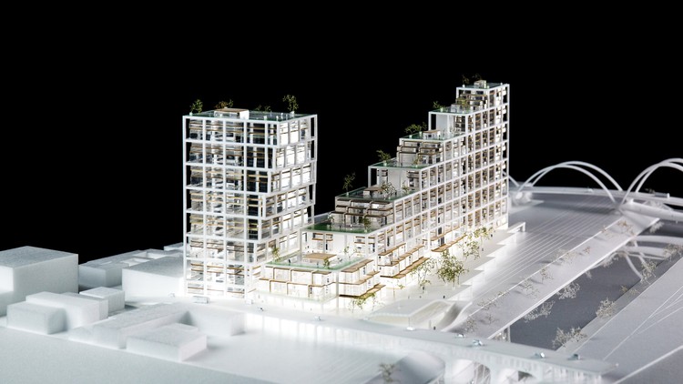 BIG 曝光洛杉矶河岸建筑群设计,拥抱城市文化-10