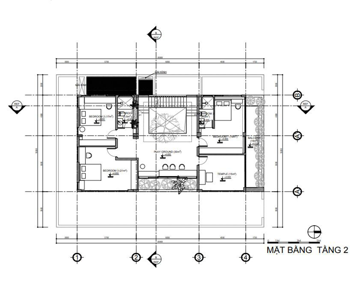 绿意盎然的三层别墅 | 和谐自然的生活空间-54