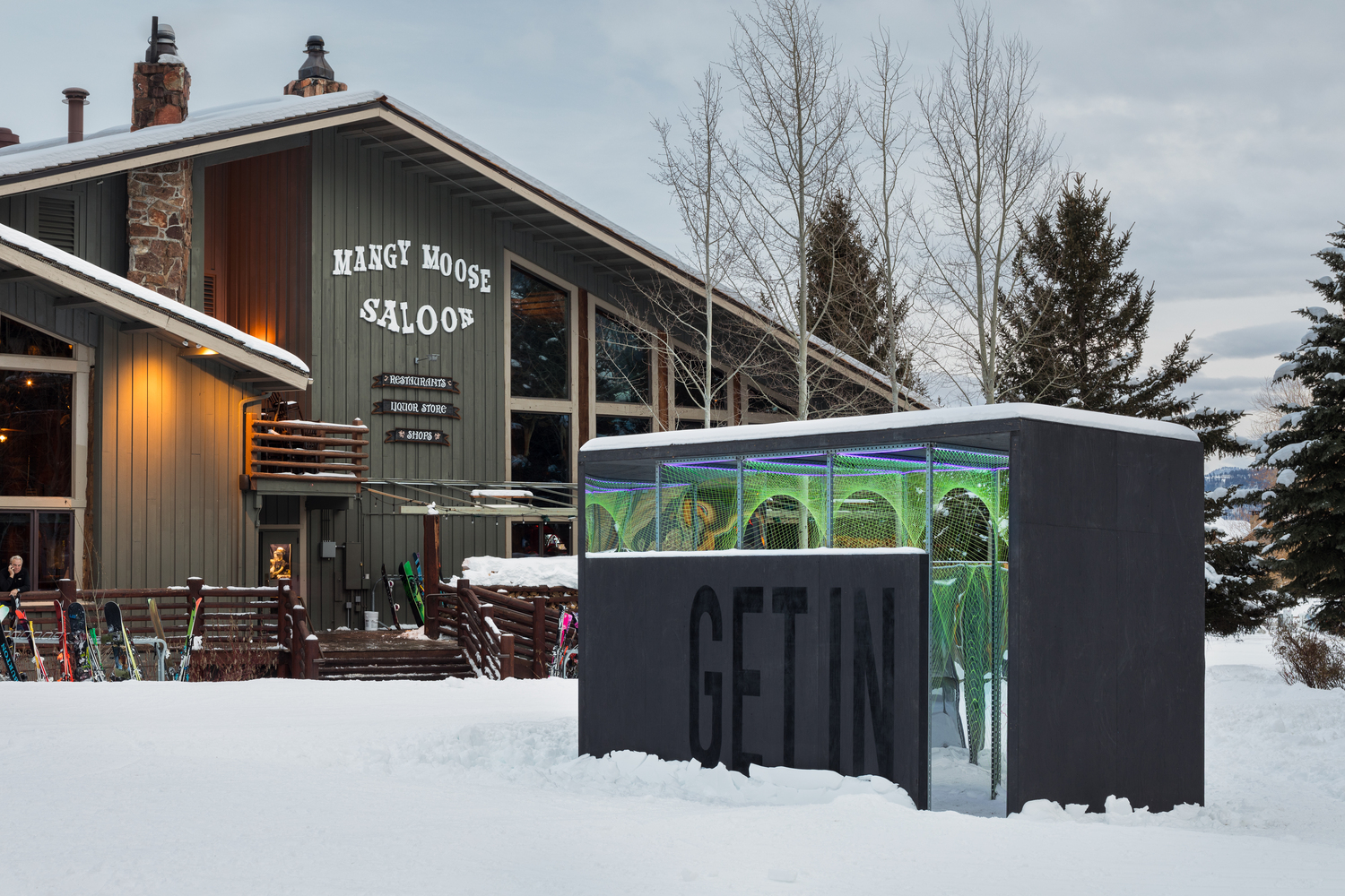 Get In Get Out 装置艺术丨美国杰克逊丨CLB Architects-10