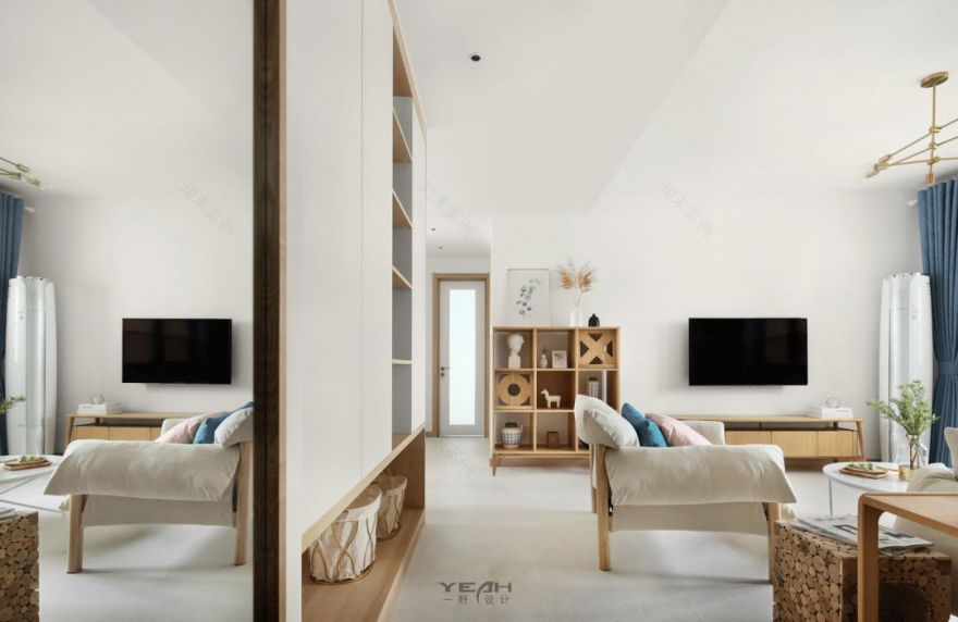 明珠城 120㎡北欧风,幸福生活的空间设计-50