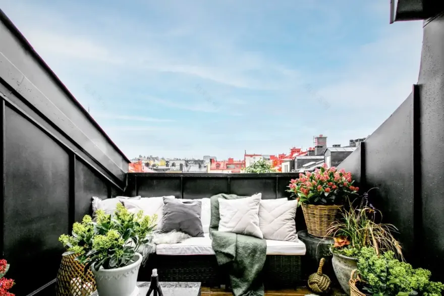 斯德哥尔摩独特 75m2 公寓,古老建筑中的现代温馨家园-22