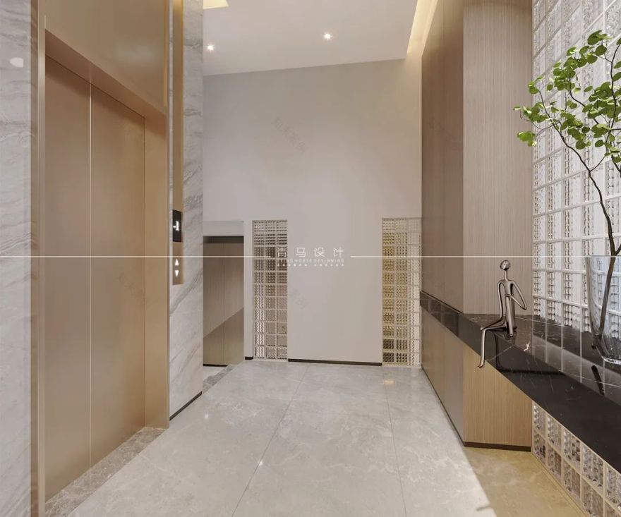 《雁鸣墅语》现代轻奢联排别墅丨青马别墅设计-58