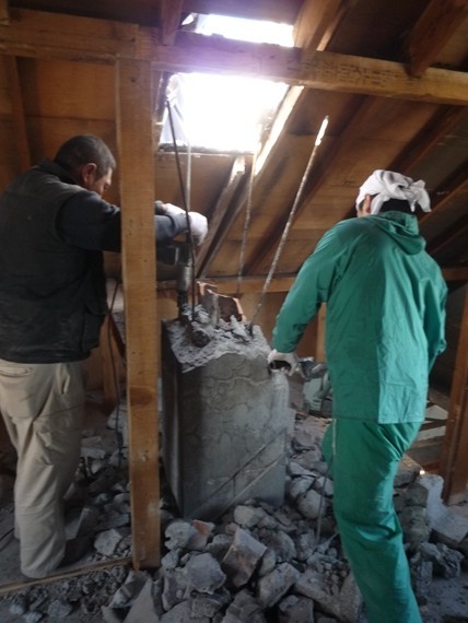 札幌市厚别区立花さん家的「ブロック造の家」翻新项目-14