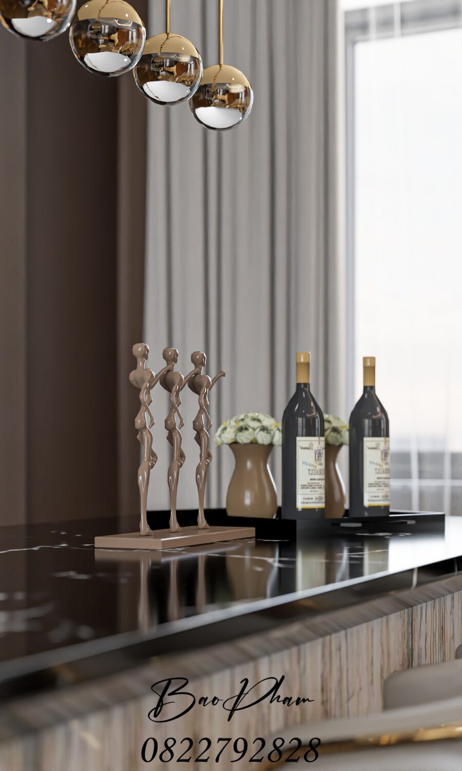 13819. Free Sketchup Apartment Interior Model Download-2