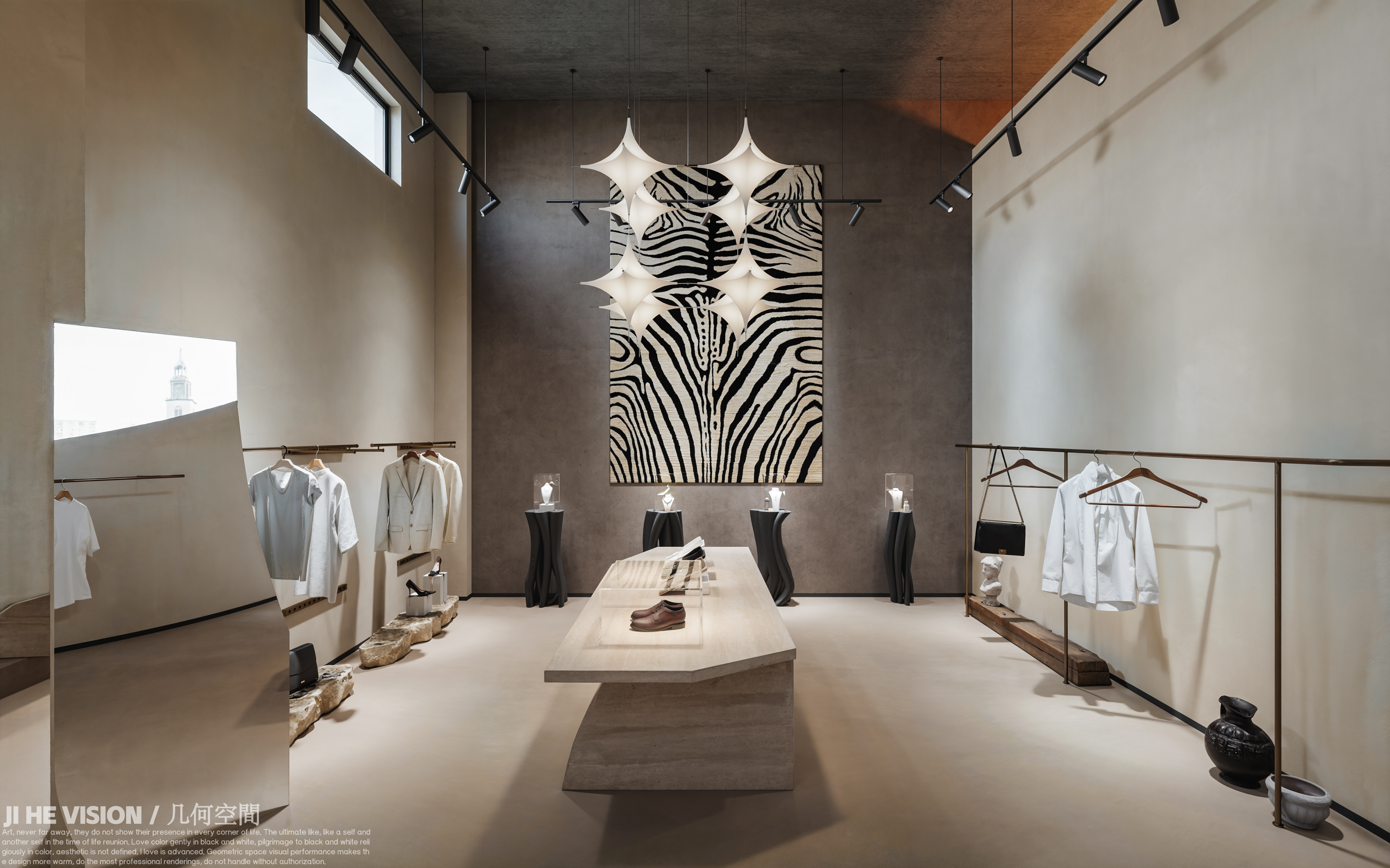 几何空间视觉表现 | 颖畔Salan融合店-8
