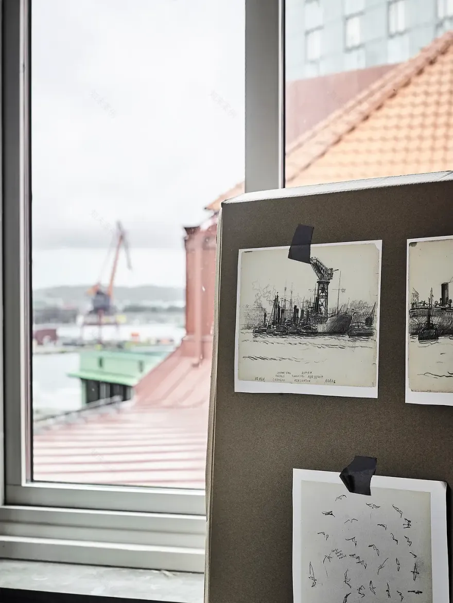 艺术家的工业风之家 | OSB 厨房底座成亮点-13