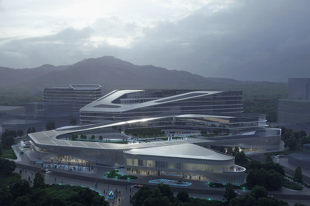 小鹏汽车新总部丨中国广州丨建筑事务所孙伟团队,华阳国际-65