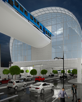 Mansoura Metro Station