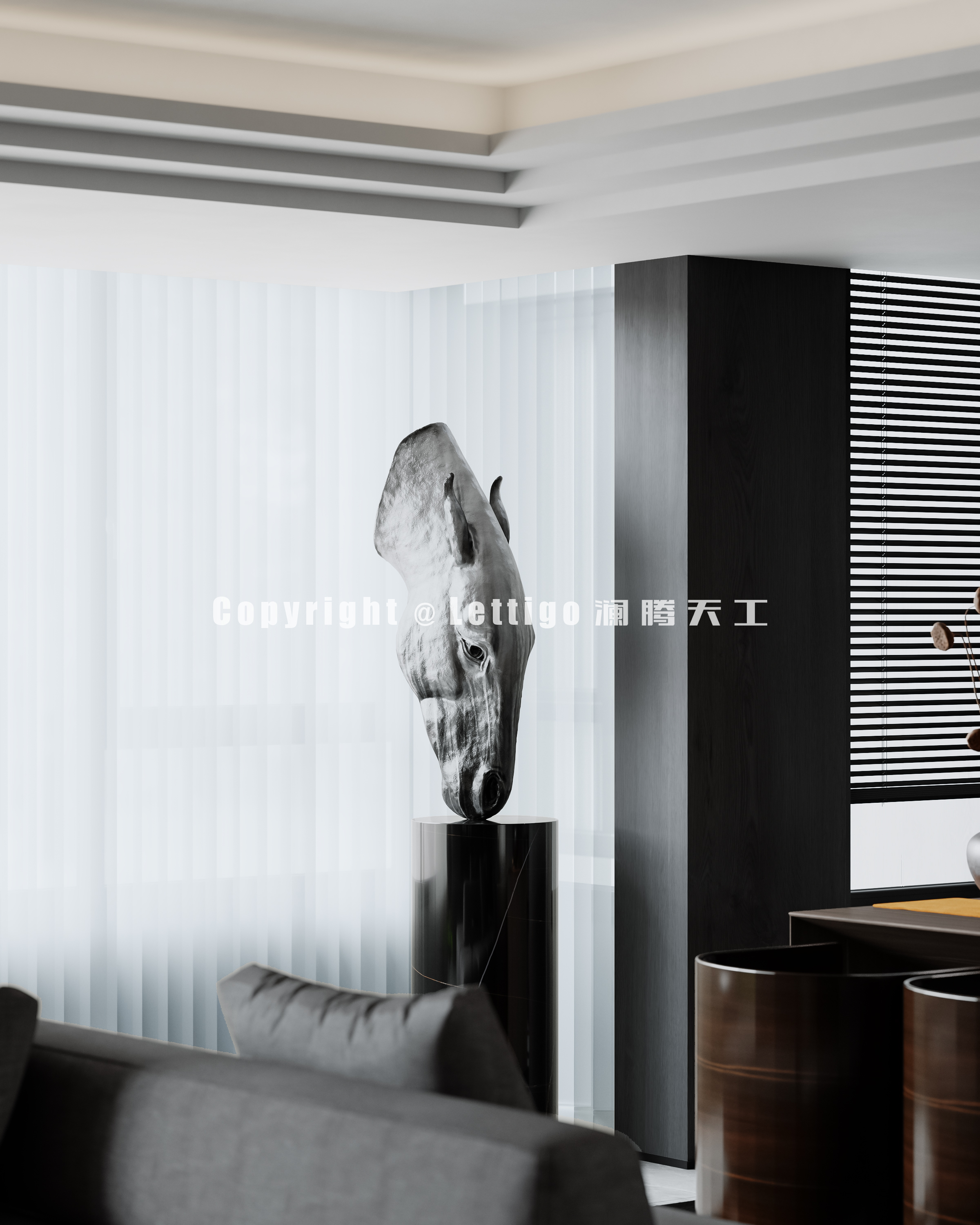 现代暗黑风，黑色作为主基调，打造酷黑霸总风-3