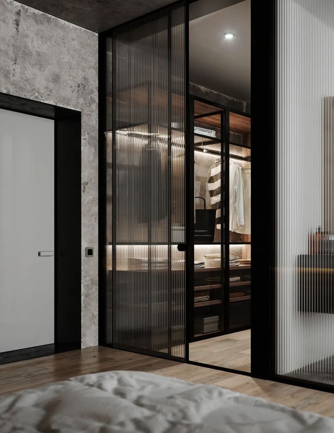 现代公寓设计中的高级灰++ 粉色运用-134