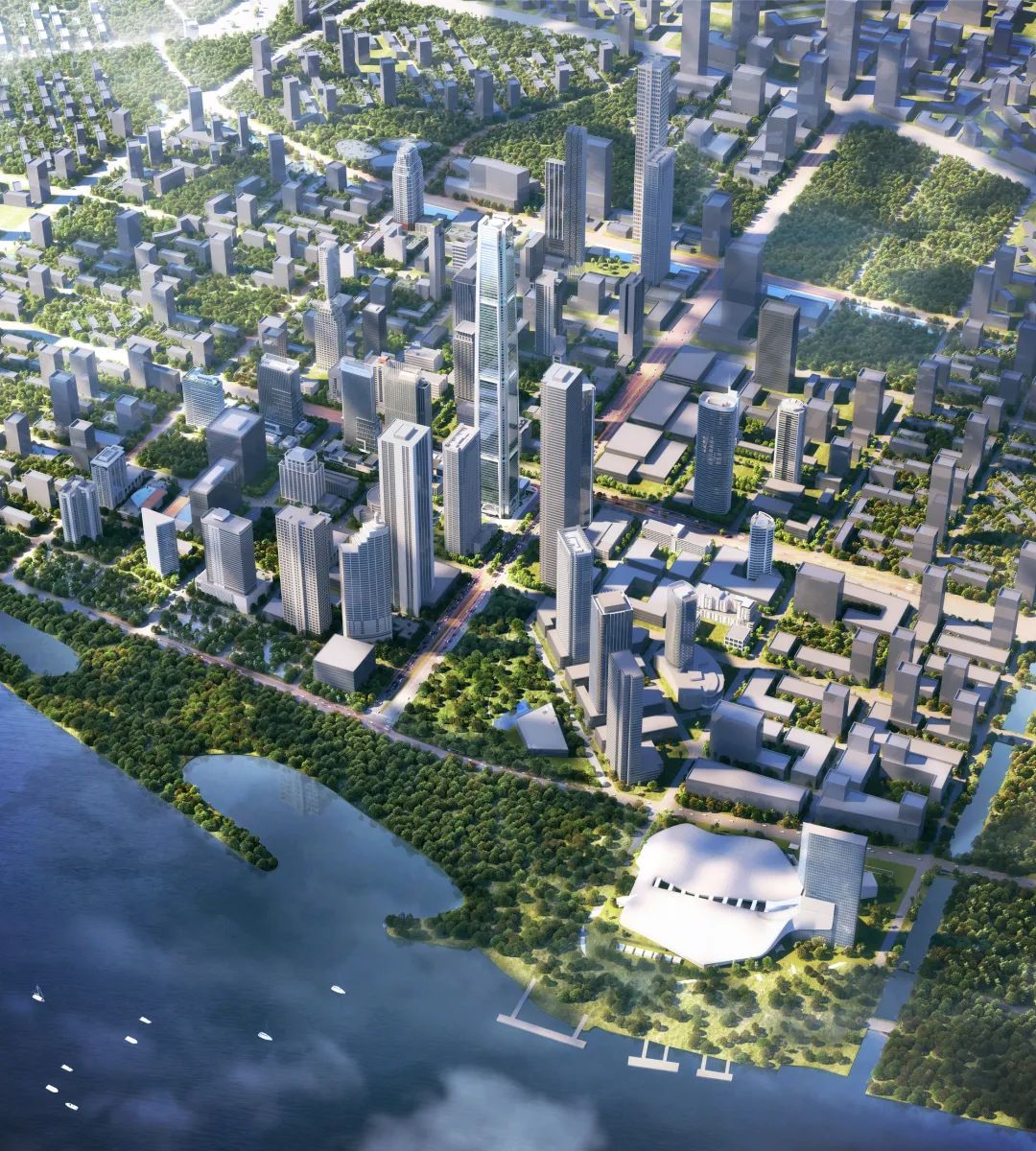 中国新四大摩天楼丨中国南京丨SOM事务所,Gensler事务所,AS+GG事务所,GP事务所-11