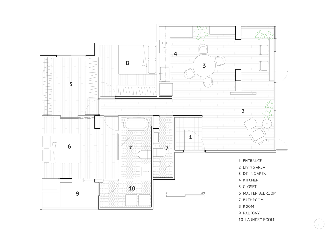 台北市天母区住宅改造丨中国台北丨ST design studio-3