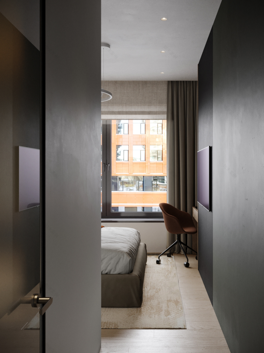 莫斯科一居室公寓的惊艳设计丨俄罗斯莫斯科丨“VM”创意工作室-23