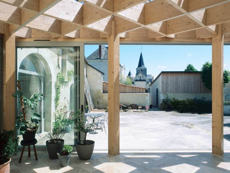 法国西部石屋改造丨Kawahara Krause Architects-12