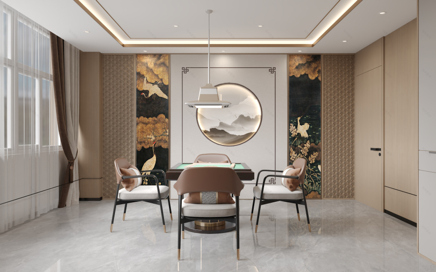 银川钏拾叁茶楼装修设计丨中国银川丨银川装修公司-39