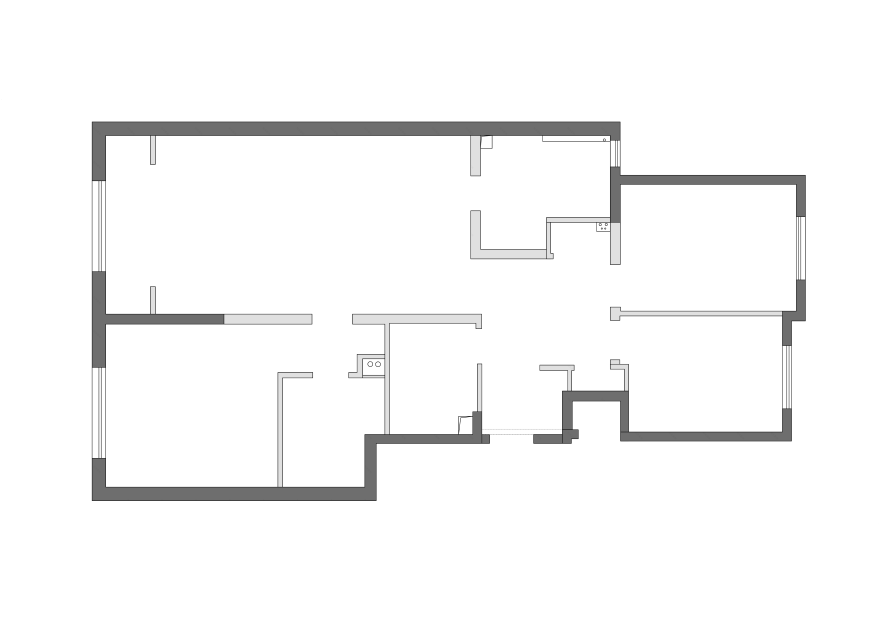 109㎡京郊三居亲情空间设计丨中国北京丨TEN DESIGN 行十设计-12