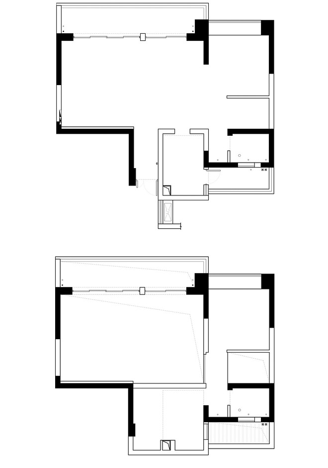 90万元复式180平米装修案例_效果图 - 极简与自然，抚慰心灵的轻侘寂居所 - 设计本-13