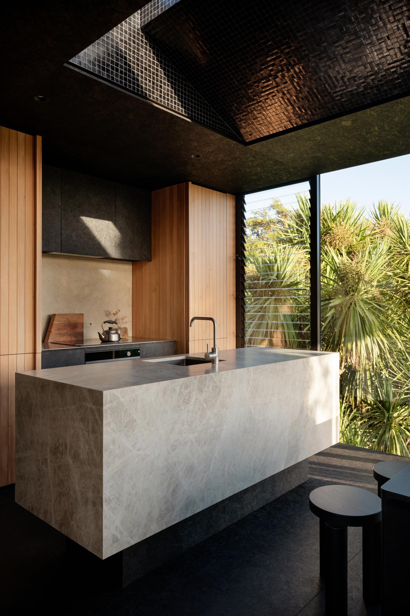 紧凑但宽敞的家庭住宅丨新西兰奥克兰丨Oli Booth Architecture-40